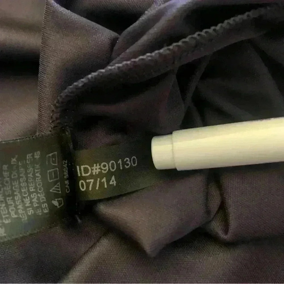 Express Purple Spaghetti Strap
Beaded Neckline Trapeze Dress Size Medium - Picture 11 of 13